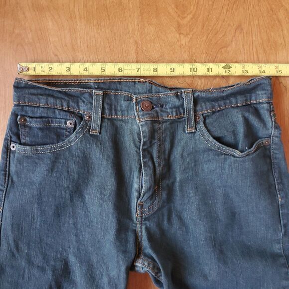 Levis 511 Slim Fit Mens Jeans 30 x 32 (Actual 29 x 30.5) Blue Denim Stretch - Picture 8 of 12